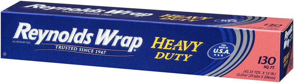 slide 2 of 6, Reynolds Wrap 130 Square Feet Heavy Duty Aluminum Foil 1 ea, 