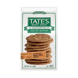 Tate's Bake Shop Gluten Free Ginger Zinger Cookies - 7 Oz