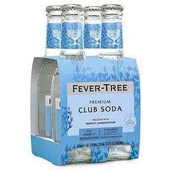 Fever-Tree Club Soda - 4-6.8 Fl. Oz.