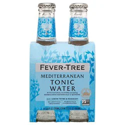 Fever Tree Mediterranean Tonic Water - 4-6.8 Fl. Oz.