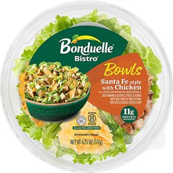 Bonduelle Bistro Santa Fe Salad Bowl With Chicken - 6.25 Oz