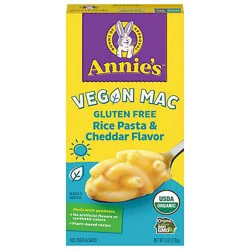 Annies Homegrown Organic Pasta Vegan Elbow & Creamy Sauce Gluten Free Box - 6 Oz