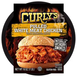 Curlys Pulled Bbq Chicken - 16 Oz