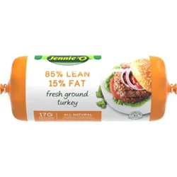 Jennie-O 85% Lean 15% Fat Chub Ground Turkey - 3 Lb