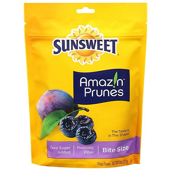 slide 1 of 1, Sunsweet Bite Size Pitted Prunes - 8 Oz, 8 oz