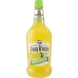 Don Viejo Margarita Classic Lime Made With Tequila Triple Sec & Certified Color - 1.75 Liter