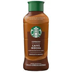 Starbucks Espresso Beverage Chilled Classics Caffe Mocha - 40 Fl. Oz.