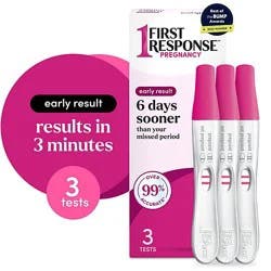 First Response Early Result Pregnancy Test Pack - 3 Count