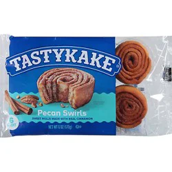 Tastykake Pecan Swirls Cinnamon & Pecan Filled Cinnamon Rolls - 6 Count