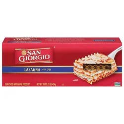 San Giorgio Pasta Lasagna Box - 1 Lb