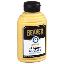 Beaver Brand Mustard Hot Dijon Bottle - 12.5 Oz