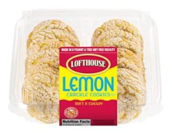 Bakery Cookies Crackle Lemon - Each