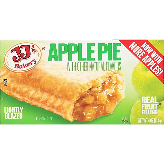 slide 1 of 1, Jjs Apple Pie - 4 Oz, 4 oz