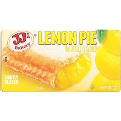 Jjs Snack Pie Lemon - 4 Oz