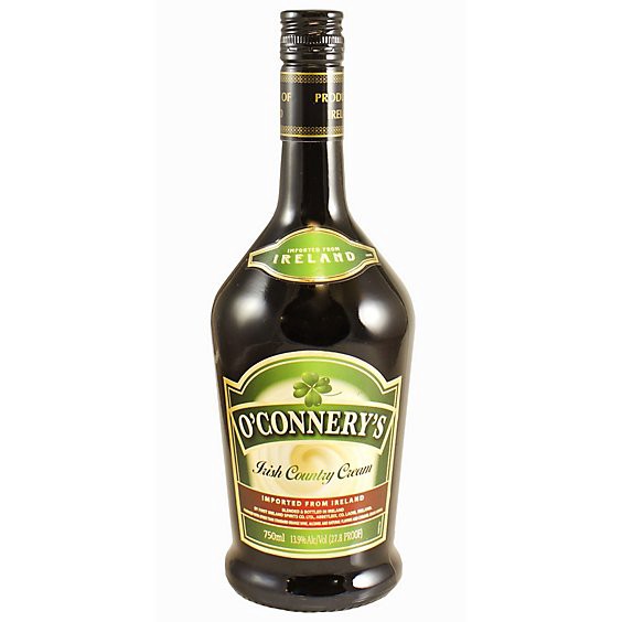 slide 1 of 1, O'connery's Irish Cream Liqueur 34 Proof - 750 Ml, 750 ml