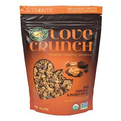Natures Path Organic Love Crunch Granola Dark Chocolate & Peanut Butter - 11.5 Oz