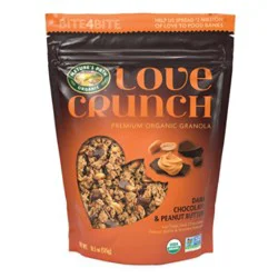 Natures Path Organic Love Crunch Granola Dark Chocolate & Peanut Butter - 11.5 Oz