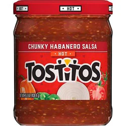 Tostitos Salsa Chunky Habanero Hot - 15.5 Oz