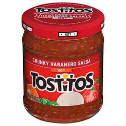 Tostitos Salsa Chunky Habanero Hot - 15.5 Oz