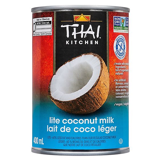 slide 1 of 9, Thai Kitchen Gluten Free Lite Coconut Milk - 13.66 Fl. Oz., 13.66 fl oz