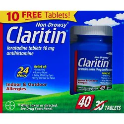 Claritin 24hr - 40 Count