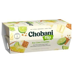 Chobani Flip Key Lime Crumble Greek Yogurt - 4-4.5 Oz