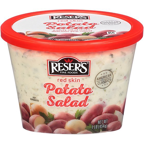 slide 1 of 8, Resers Potato Salad Red Skin - 16 Oz, 16 oz
