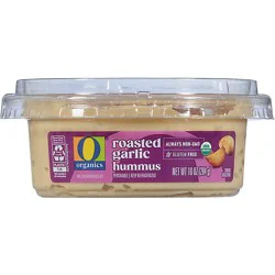 O Organics Roasted Garlic Hummus - 10 Oz