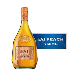 E&j Vs Flavored Peach Flavored Brandy 60 Proof - 750 Ml