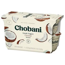 Chobani Coconut Blended Greek Yogurt - 4-5.3 Oz