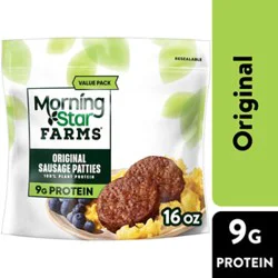 Morningstar Farms Veggie Breakfast Original Vegan Meat - 12 - 16 Oz