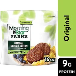 Morningstar Farms Veggie Breakfast Original Vegan Meat - 12 - 16 Oz
