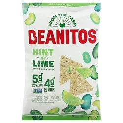 Beanitos Bean Chips White Hint Of Lime - 5 Oz