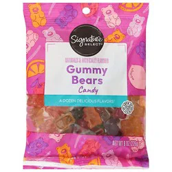 Signature Select Candy Gummi Bears - 8 Oz