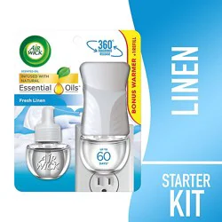 Air Wick Plug In Resh Linen Air Freshener