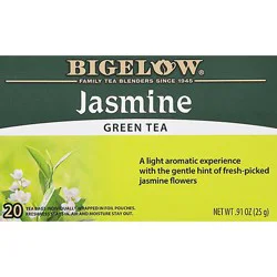 Bigelow Green Tea Bags Jasmine 20 Count - 0.91 Oz