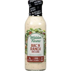Walden Farms Dressing Salad Calorie Free Bacon Ranch - 12 Fl. Oz.