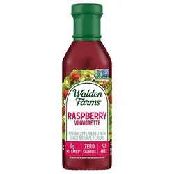 Walden Farms Salad Dressing Calorie Free Vinaigrette Raspberry - 12 Fl. Oz.