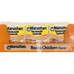 Maruchan Instant Lunch Ramen Noodle Soup Roast Chicken Flavor - 12-2.25 Oz