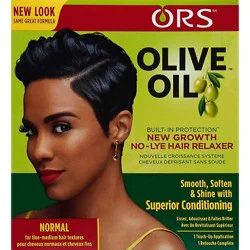 Ors Olive Oil Hair Relaxer No-Lye Application Normal - Each