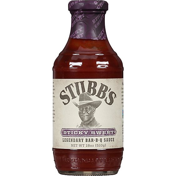 slide 1 of 8, Stubb's Sticky Sweet Bar-B-Q Sauce - 18 Oz, 18 oz