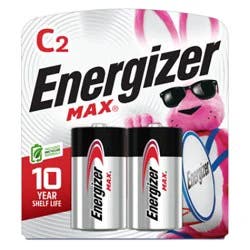 Energizer Max C Cell Alkaline Batteries - 2 Count