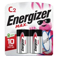 Energizer Max C Cell Alkaline Batteries - 2 Count