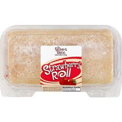 The Fathers Table Strawberry Roll Cake - 18 Oz