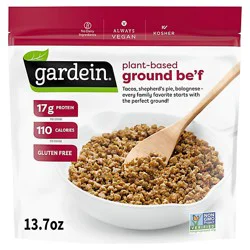 Gardein Ultimate Plant Based Frozen Ground Be'f - 13.7 Oz