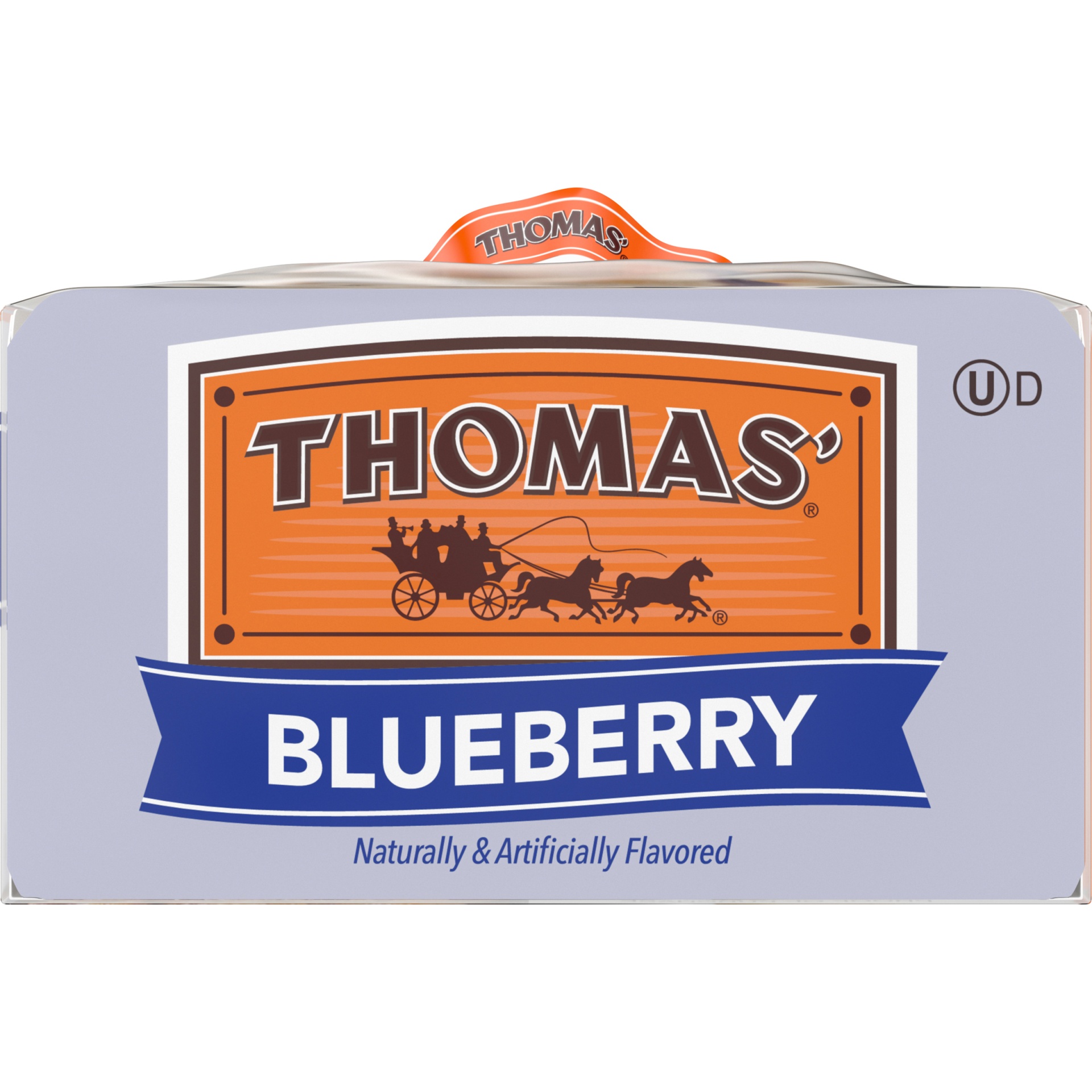 slide 6 of 9, Thomas' Thomas Blueberry English Muffins, 13 oz