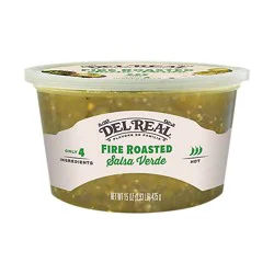 Del Real Salsa Molcajete Verde - 16 Fl. Oz.