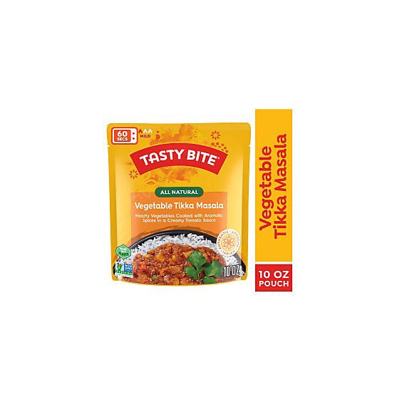 slide 1 of 13, Tasty Bite Vegetable Tikka Masala Creamy Vegetable Curry - 10 Oz, 10 oz