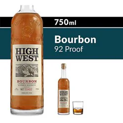 High West Bourbon Whiskey 92 Proof - 750 Ml