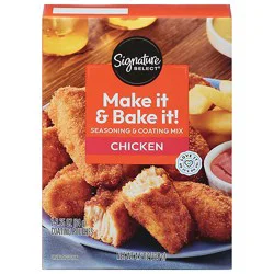 Signature Select Coating Mix Chicken With Shaker Bag - 4.5 Oz